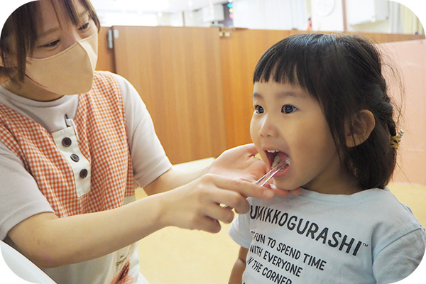 歯科との連携による乳幼児期からの口腔環境の教育